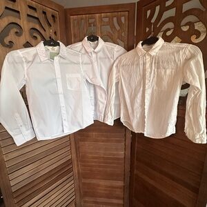 Classic White Kids' Shirt Bundle- Size 8